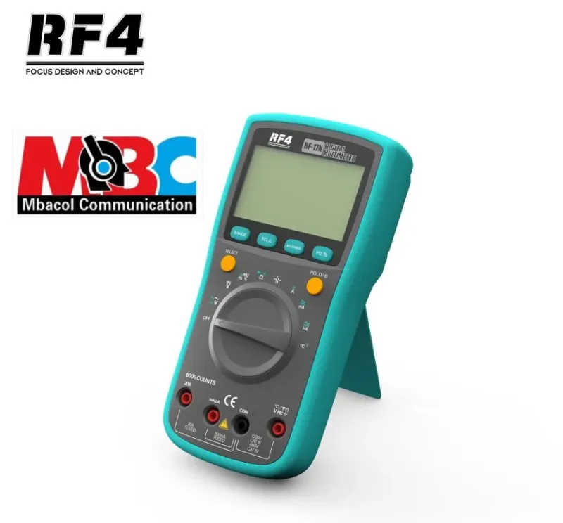 Multimètre Numérique RF4 RF-17N LCD NCV - Équipement de Test - 17 000 FCFA - Mbacol Communication Sénégal