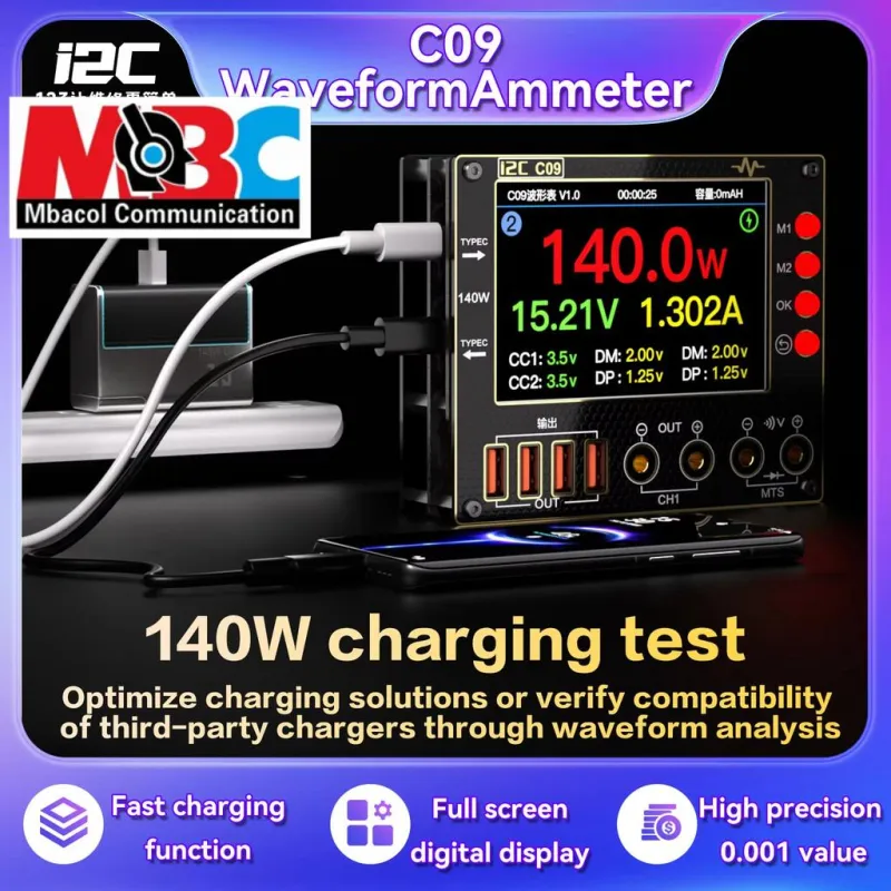 Testeur I2C c09 - Vue 1